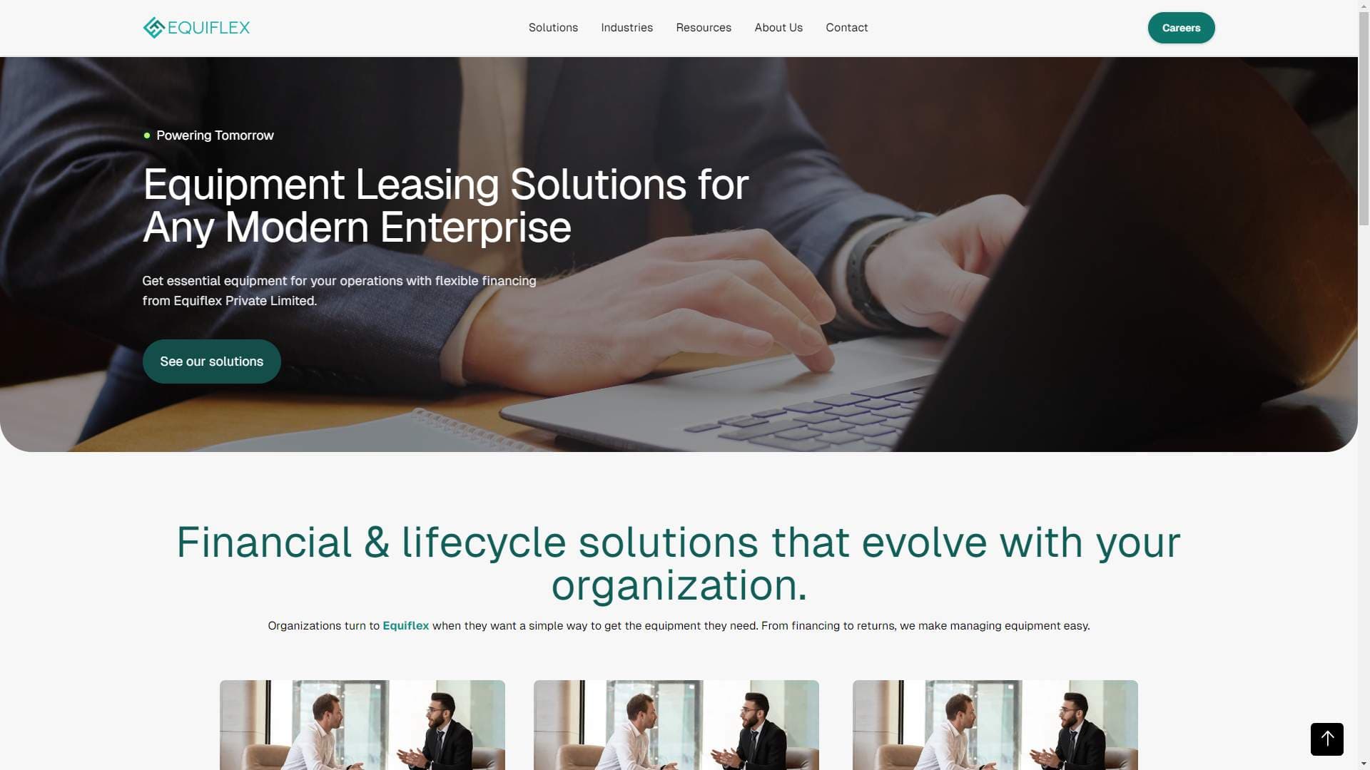 Business Web Application