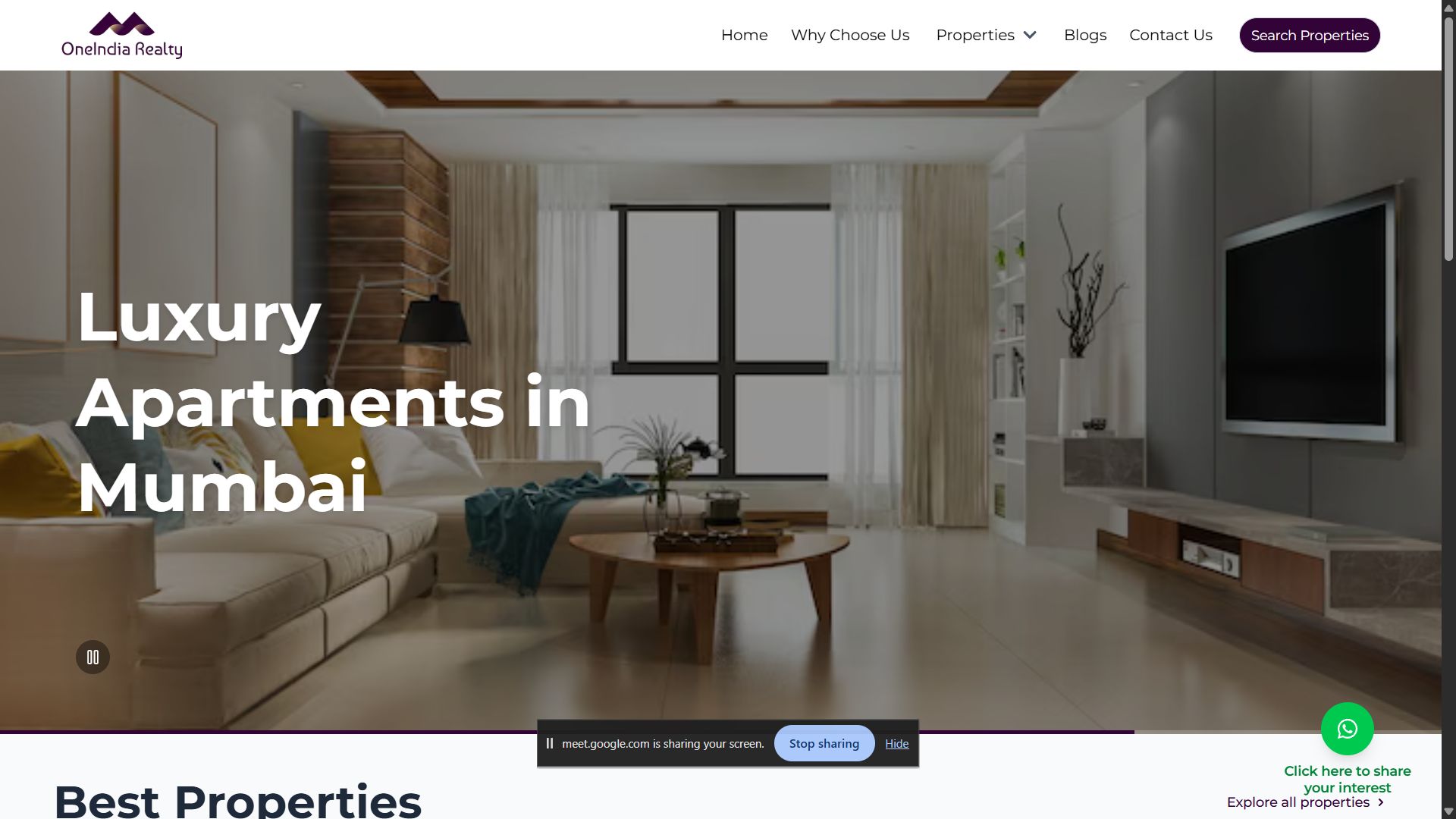 Real Estate Web App